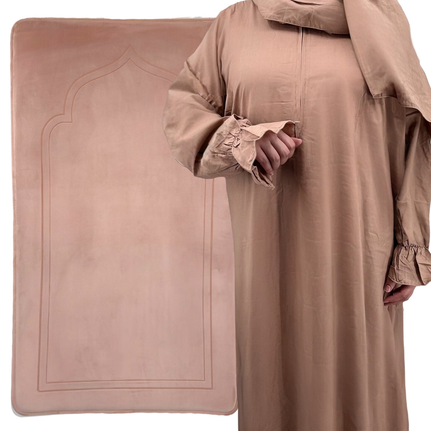 Prayer mat + Prayer Dress (set 33)