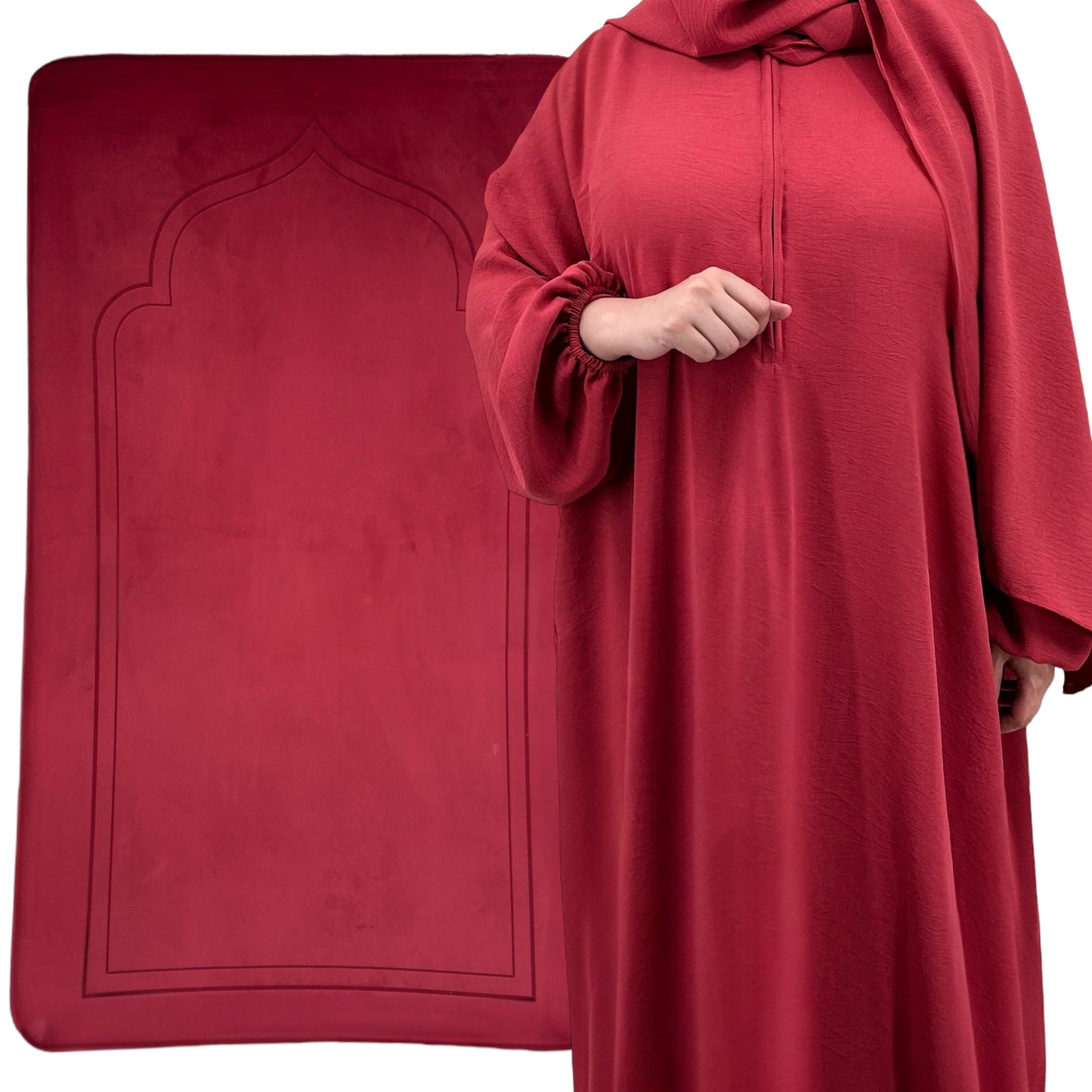 Prayer mat + Prayer Dress (set 32)