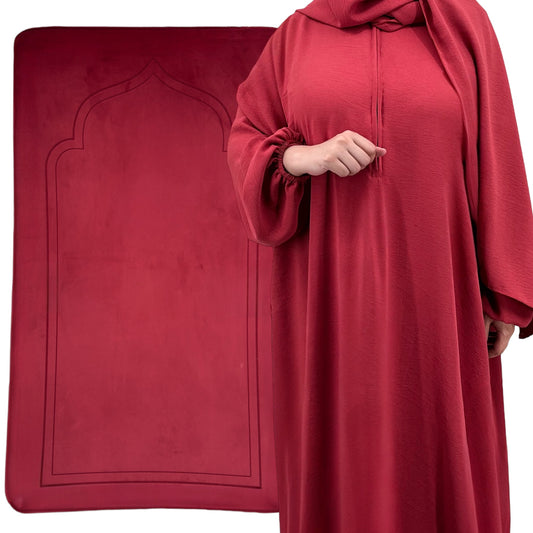 Prayer mat + Prayer Dress (set 32)