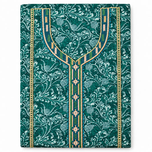 Emerald Vine Liberty Cotton | قطن ليبرتي إميرالد فاين