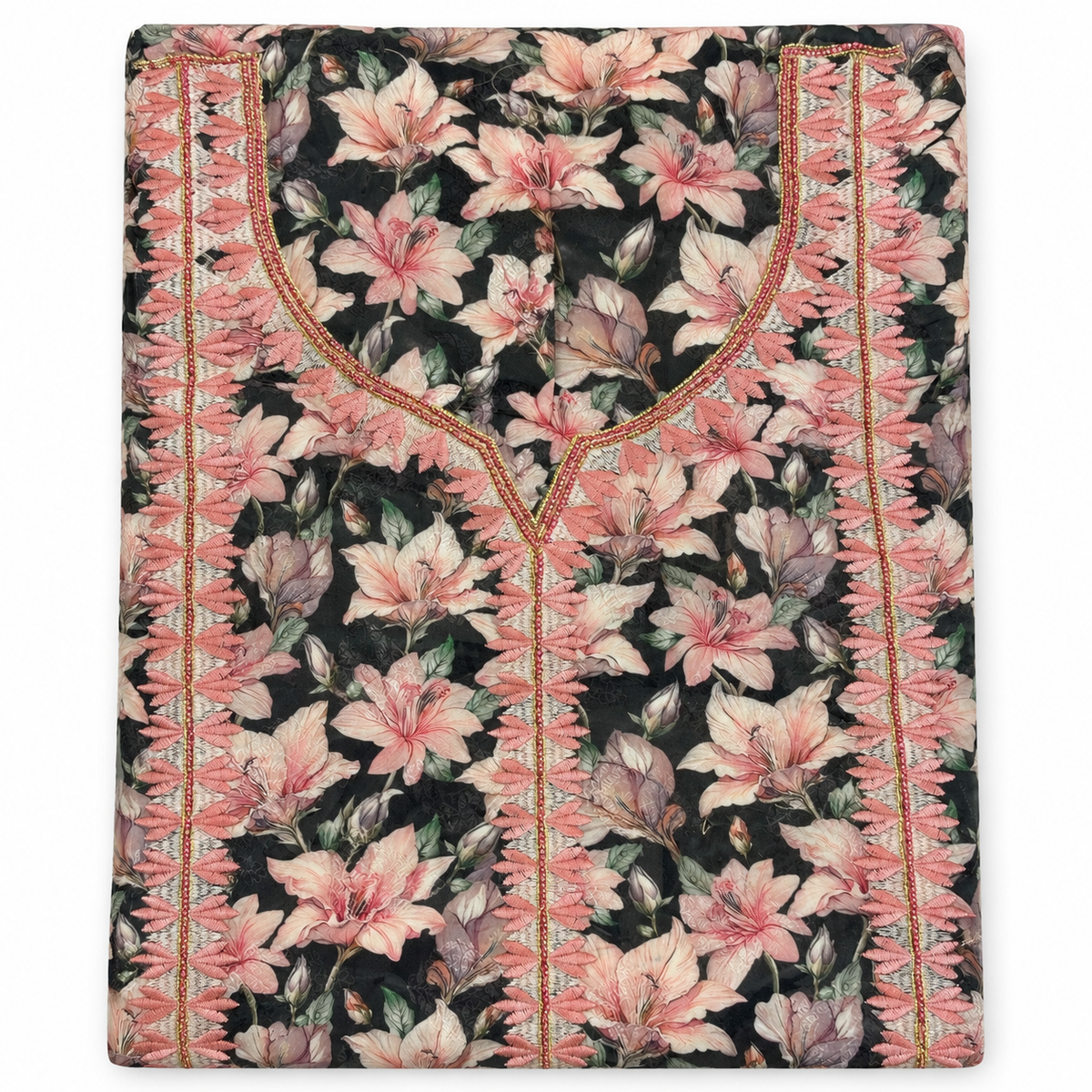 Coral Night Embroidered Cotton | قطن مخروز كورال نايت