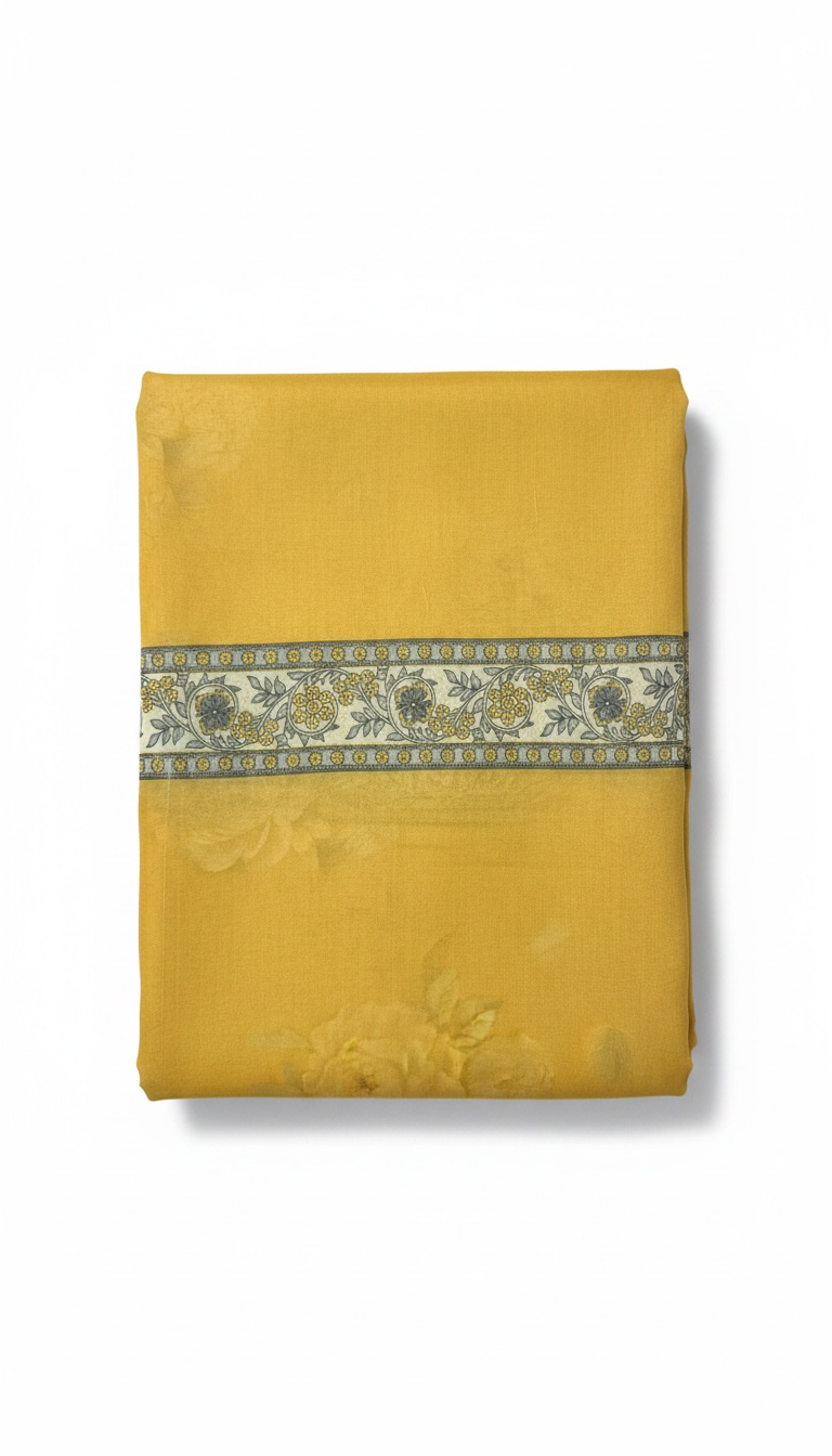 Golden Bloom Embroidered Cotton | قطن مخروز جولدن بلوم
