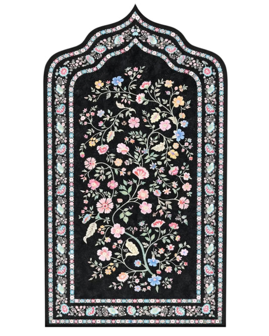 سجادة صلاة خفيفة مخملية قابلة للطي فاخرة من Designs by FEA - LM-16