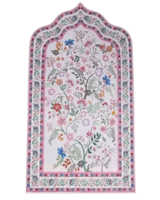 سجادة صلاة خفيفة مخملية قابلة للطي فاخرة من Designs by FEA - LM-15
