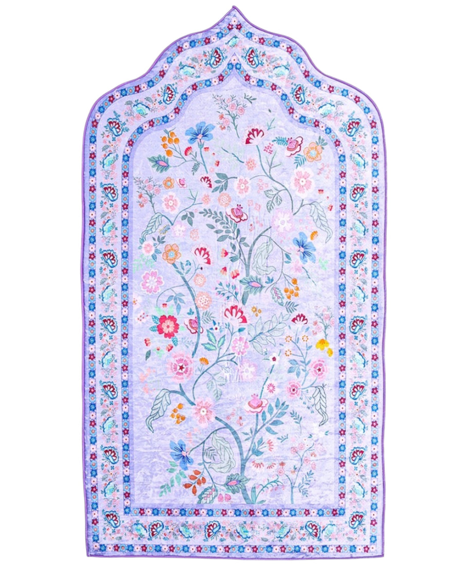 سجادة صلاة خفيفة مخملية قابلة للطي فاخرة من Designs by FEA - LM-20