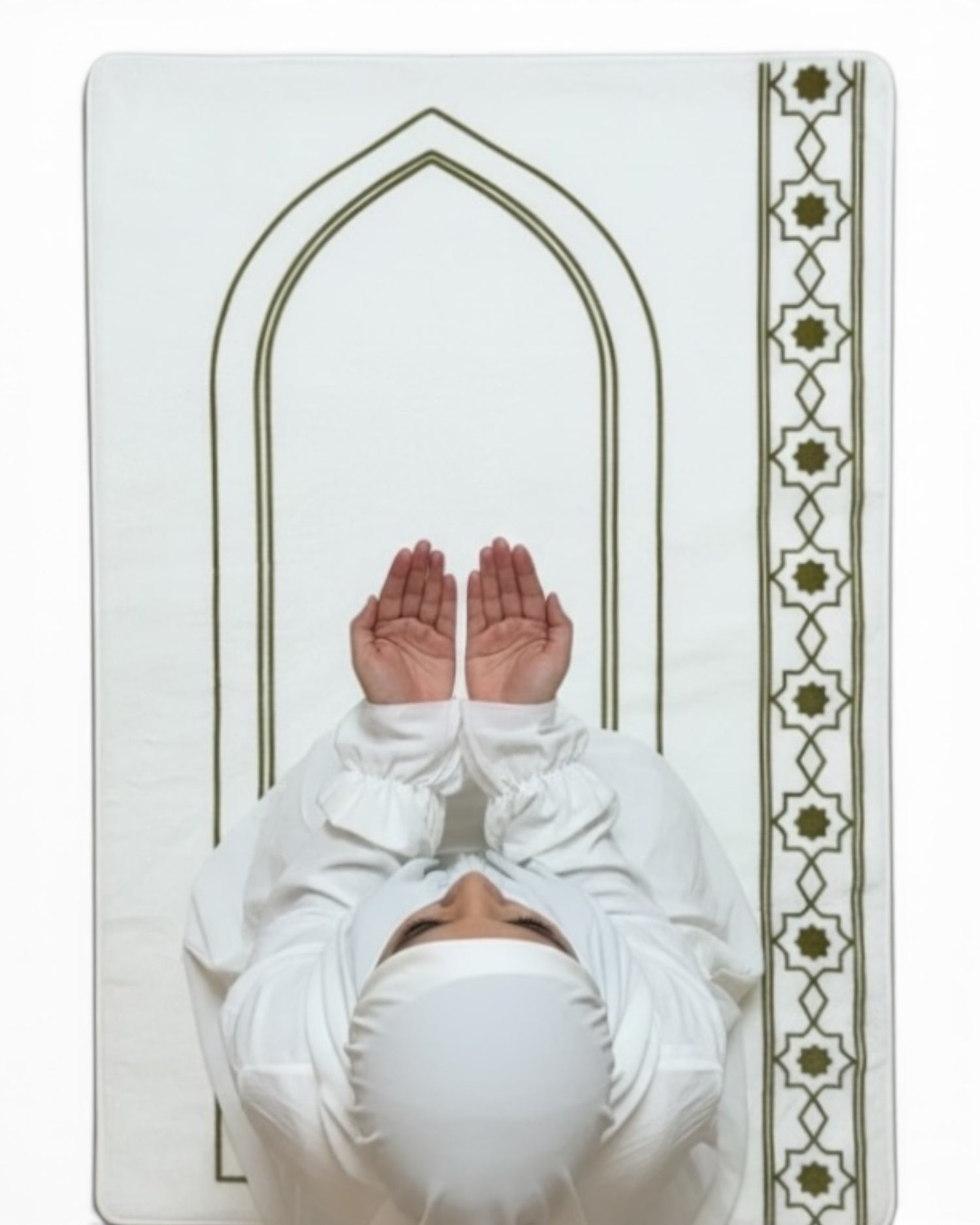 طقم صلاة فاخر سجادة طبية ورداء صلاة - Designs by FEA